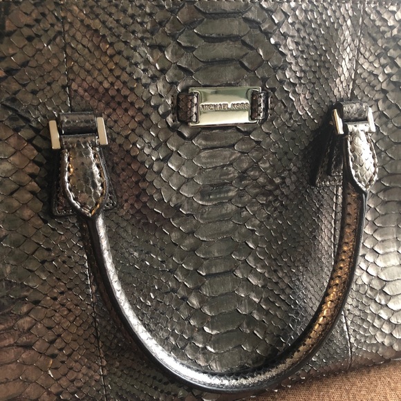 Micheal kors COLLECTION Gia genuine python collection bag - Picture 5 of 13